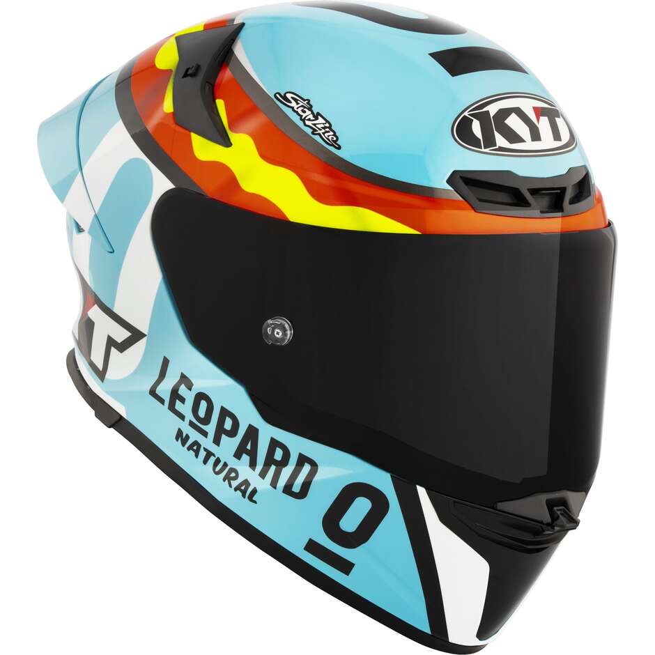 Casque de moto intégral Kyt TT-REVO LEOPARD REPLICA SPAINARD
