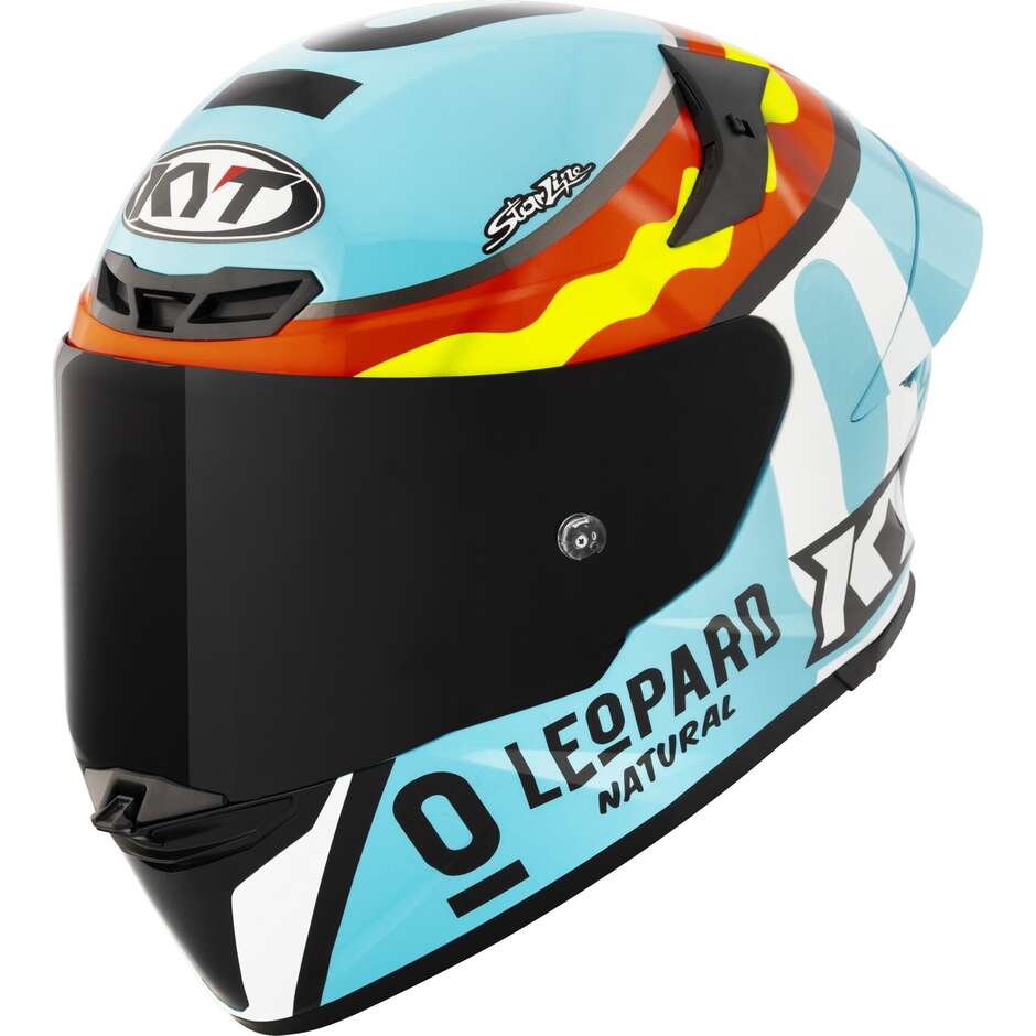 Casque de moto intégral Kyt TT-REVO LEOPARD REPLICA SPAINARD
