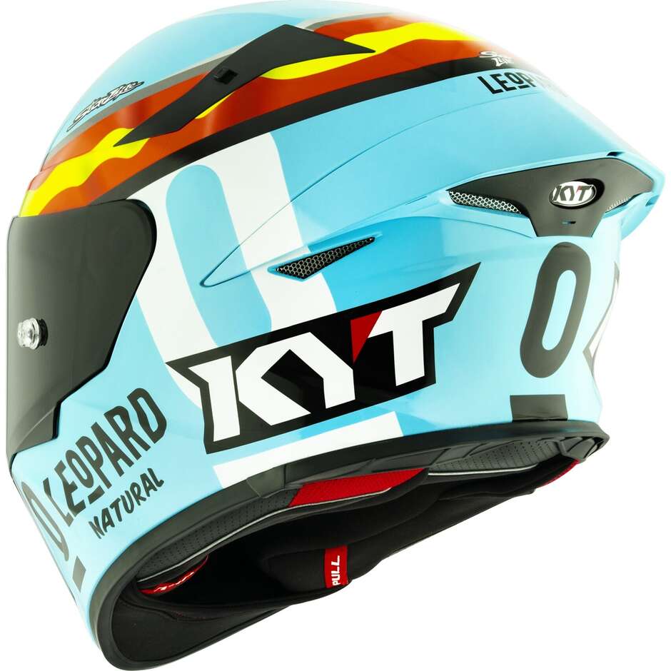 Casque de moto intégral Kyt TT-REVO LEOPARD REPLICA SPAINARD