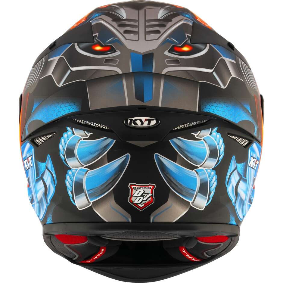 Casque de moto intégral Kyt TT-REVO MAGNET mat
