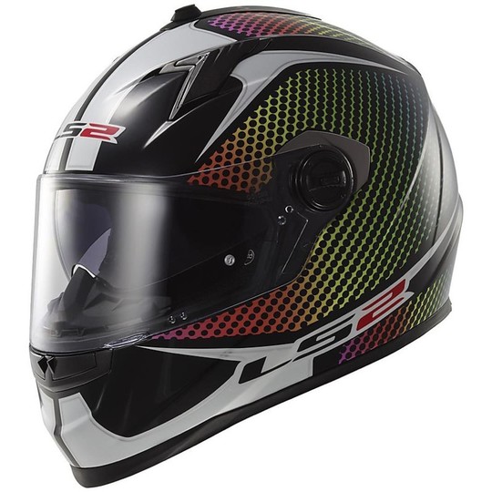 Casque de moto intégral LS2 FF322 Concept II Wardots