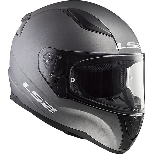 Casque de moto intégral Ls2 FF353 Rapid Solid Titanium Matt
