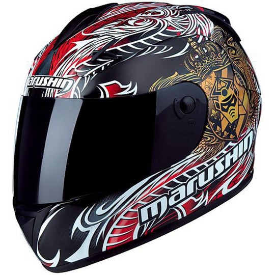 Casque de moto intégral Marushin TNT 888R DORAGON Nouveau 2013