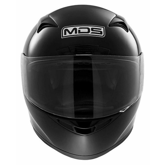 Casque de moto intégral Mds By AGV New Sprinter Gloss Black
