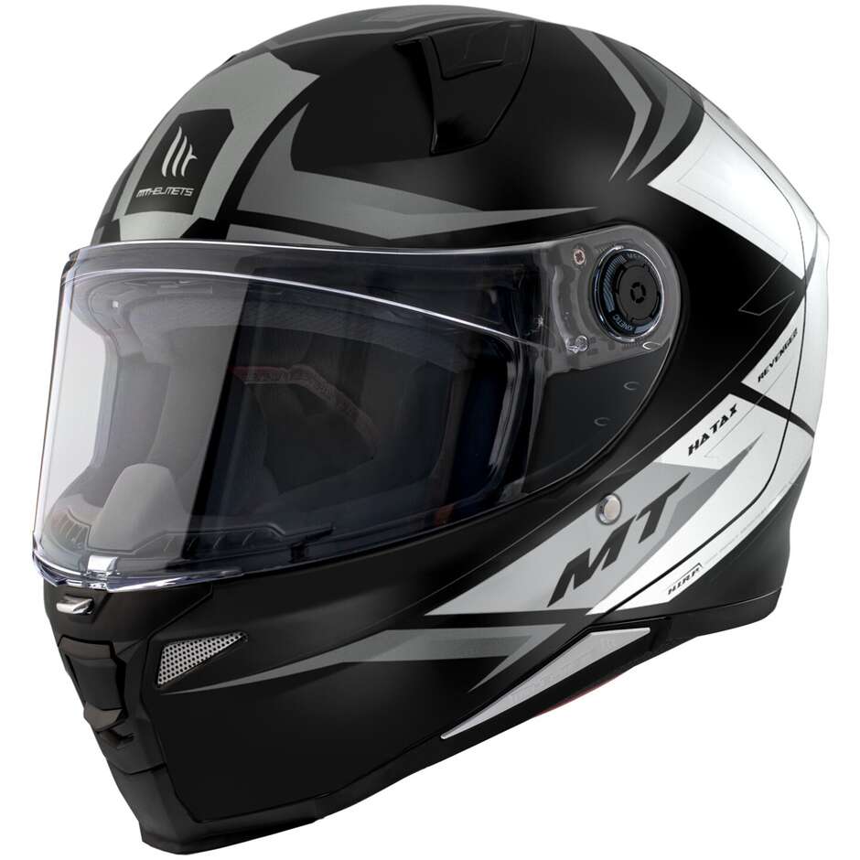 Casque de moto intégral Mt Helmet REVENGE 2 S HATAX B2 Polished