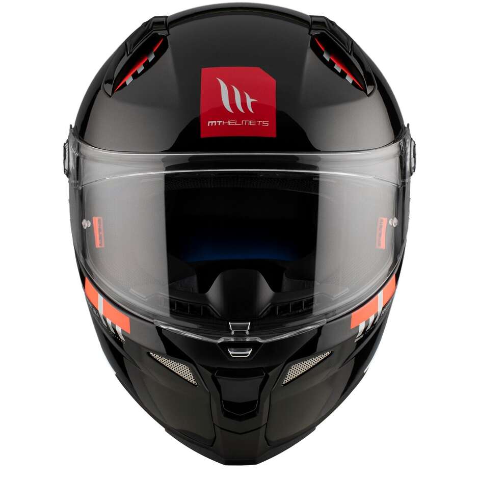 Casque de moto intégral Mt Helmet REVENGE 2 S Solid A1 Glossy Black