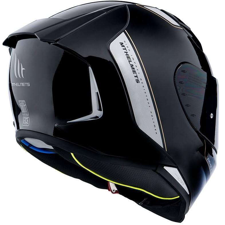 Casque de moto intégral Mt Helmet REVENGE 2 Solid A11 Glossy Black