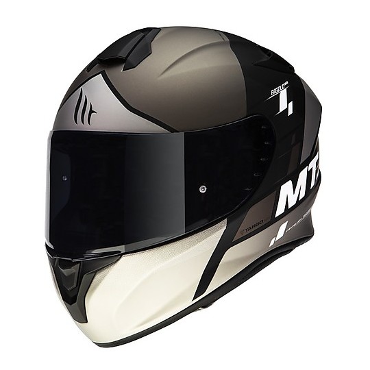 Casque de moto intégral Mt Helmet TARGO Rigel B2 Matt Black Grey