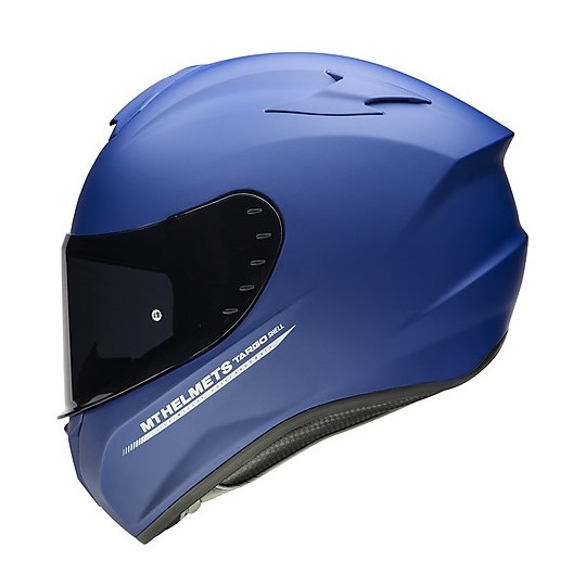 Casque de moto intégral Mt Helmet TARGO Solid A7 Matt Blue