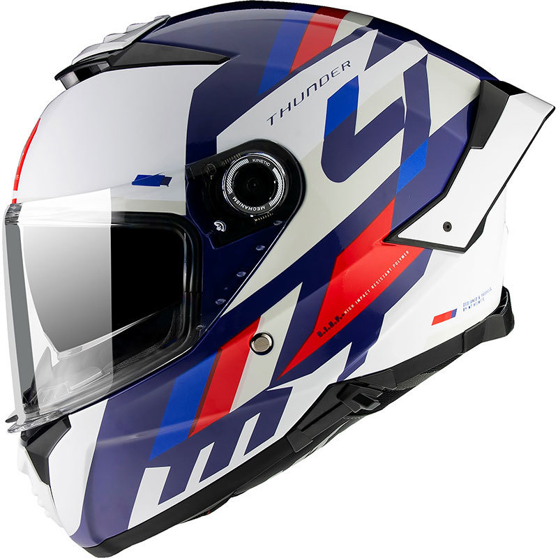 Casque de moto intégral Mt Helmet THUNDER 4 Sv ERGO C7 Glossy Blue