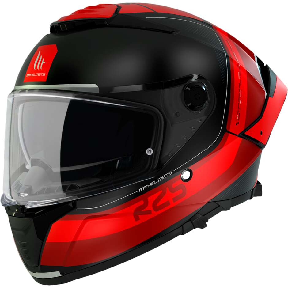 Casque de moto intégral Mt Helmet THUNDER 4 SV R25 B35 brillant
