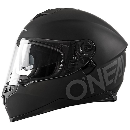 Casque de moto intégral O'neal Challenger double Visor Matt Black