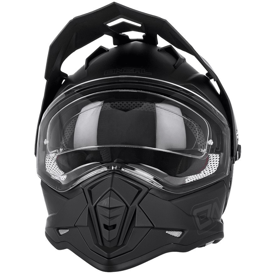 Casque de moto intégral Oneal SIERRA Helmet FLAT V.23 Matt Black