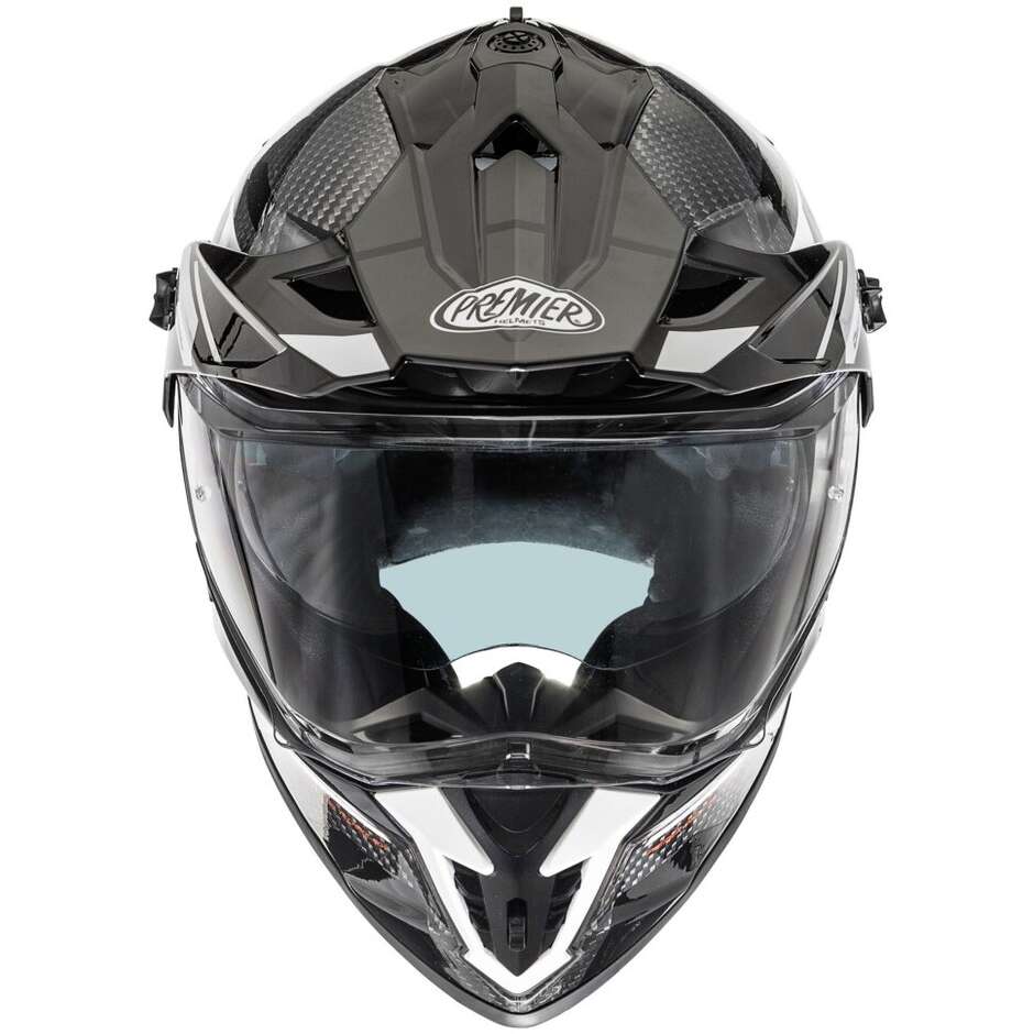 Casque de moto intégral Premier DISCOVERY CARBON EA8