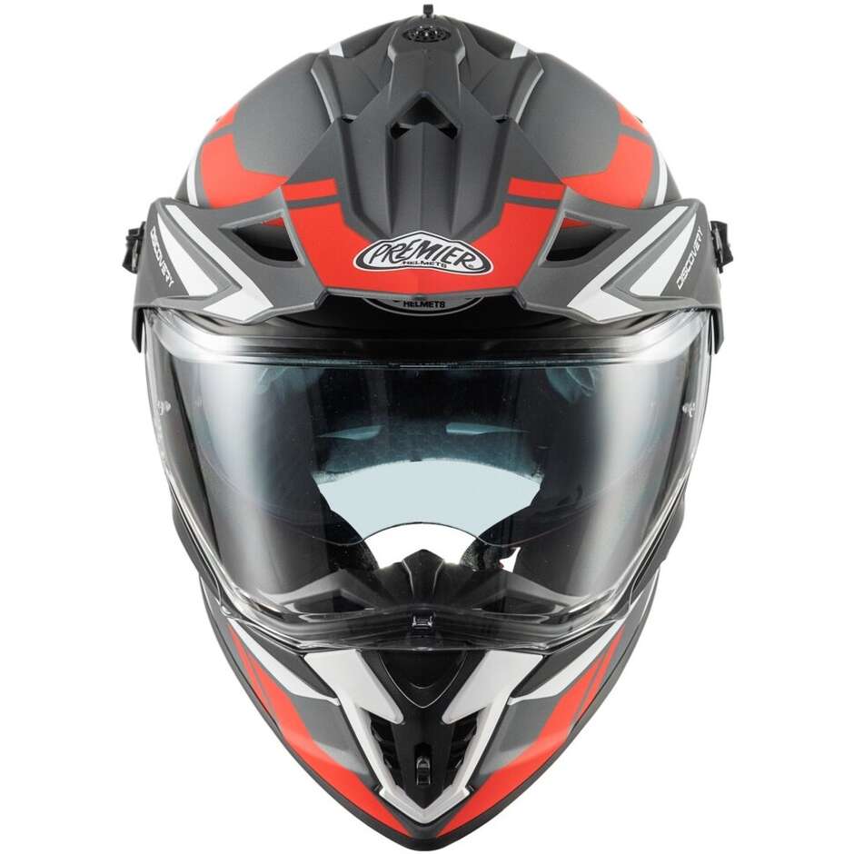 Casque de moto intégral Premier DISCOVERY GL17BM