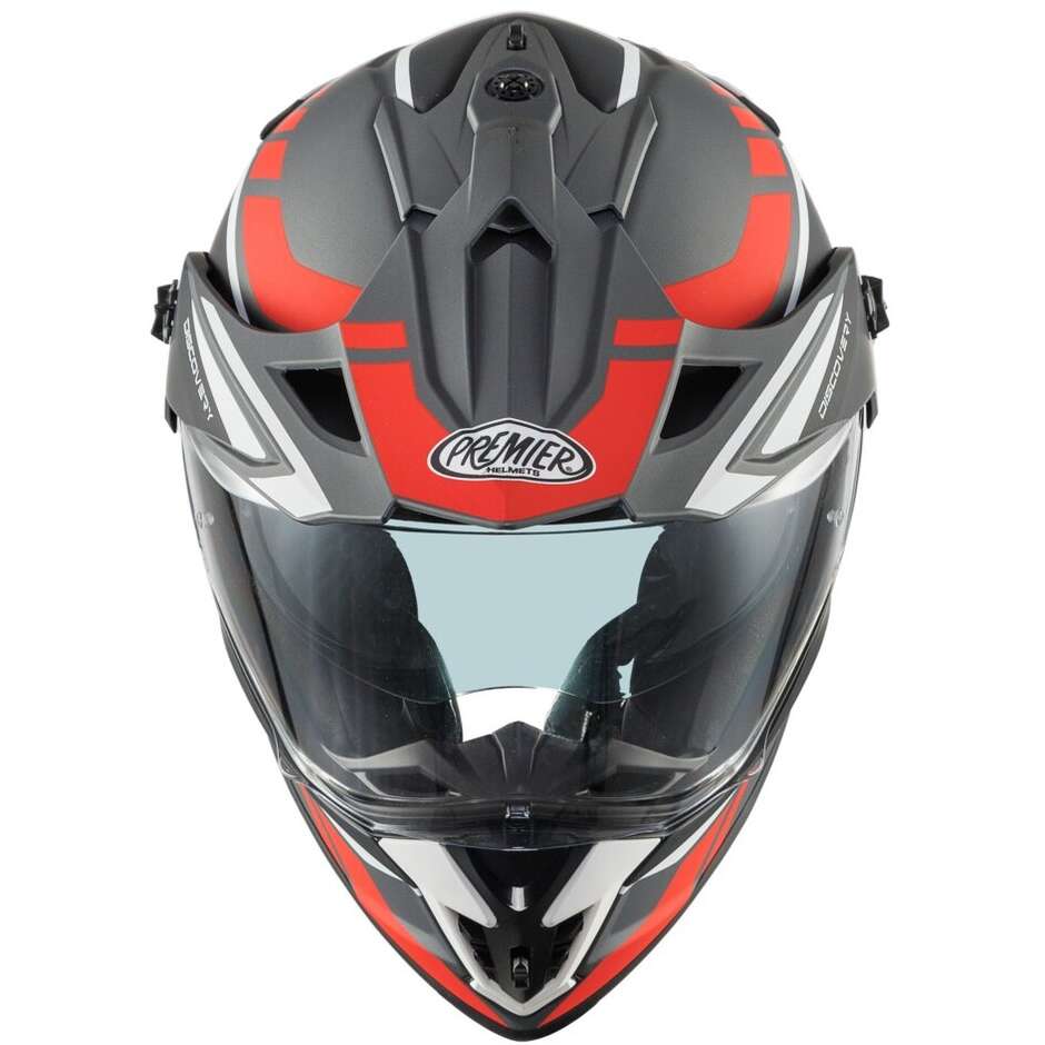 Casque de moto intégral Premier DISCOVERY GL17BM