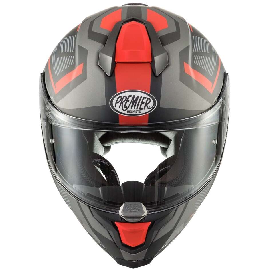 Casque de moto intégral Premier HYPER KR92BM