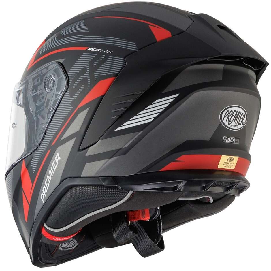 Casque de moto intégral Premier HYPER KR92BM