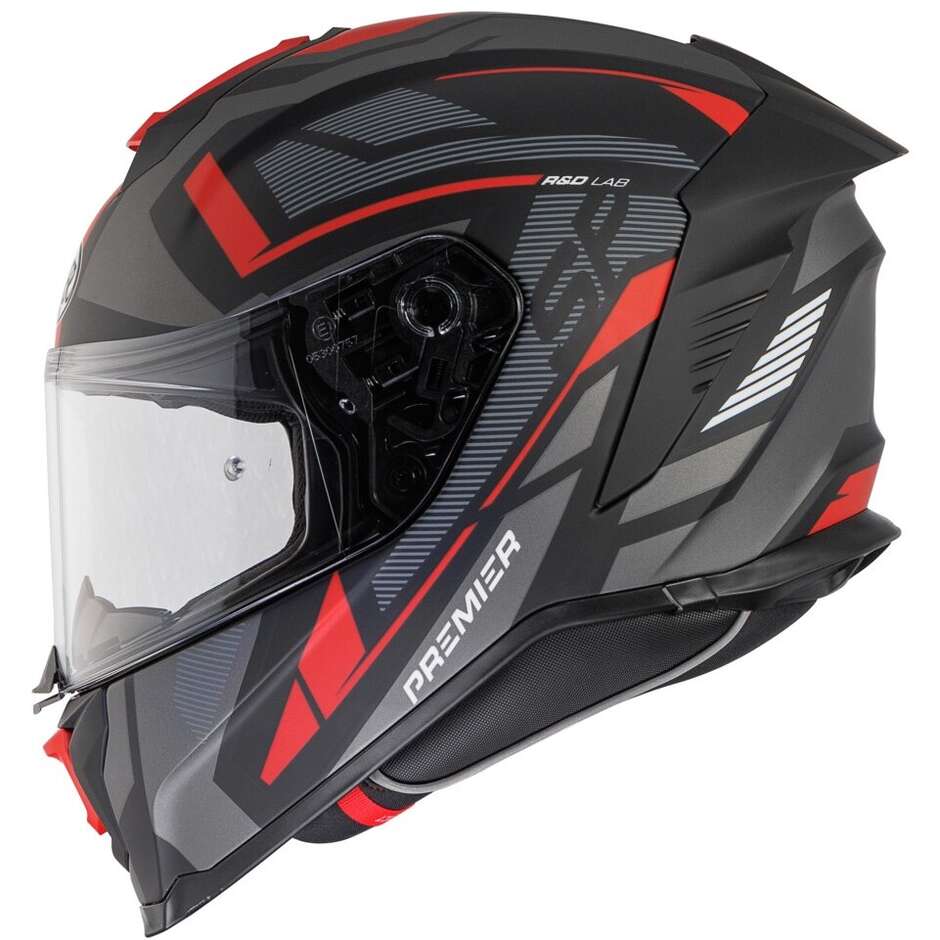 Casque de moto intégral Premier HYPER KR92BM