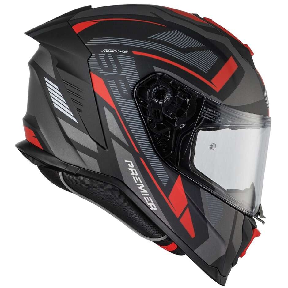 Casque de moto intégral Premier HYPER KR92BM