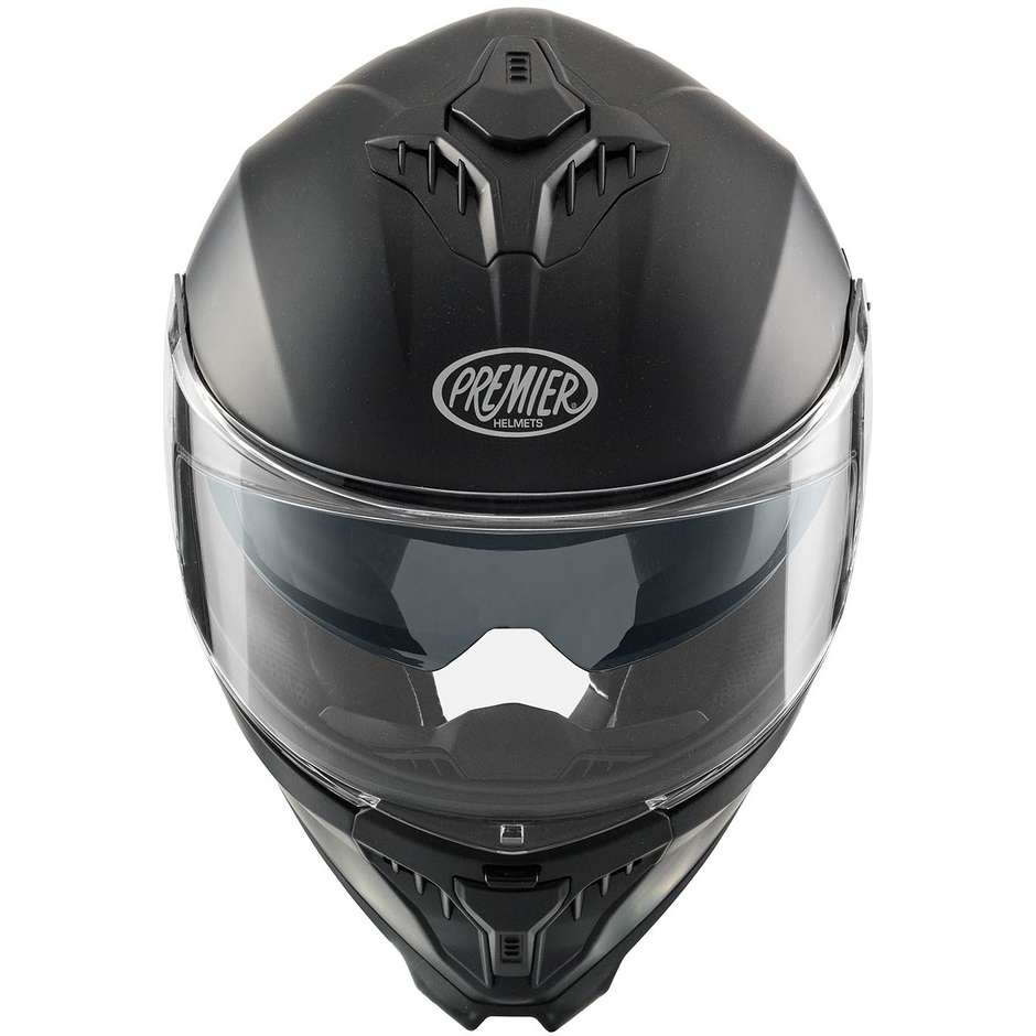 Casque de moto intégral Premier TYPHOON U9BM Matt Black