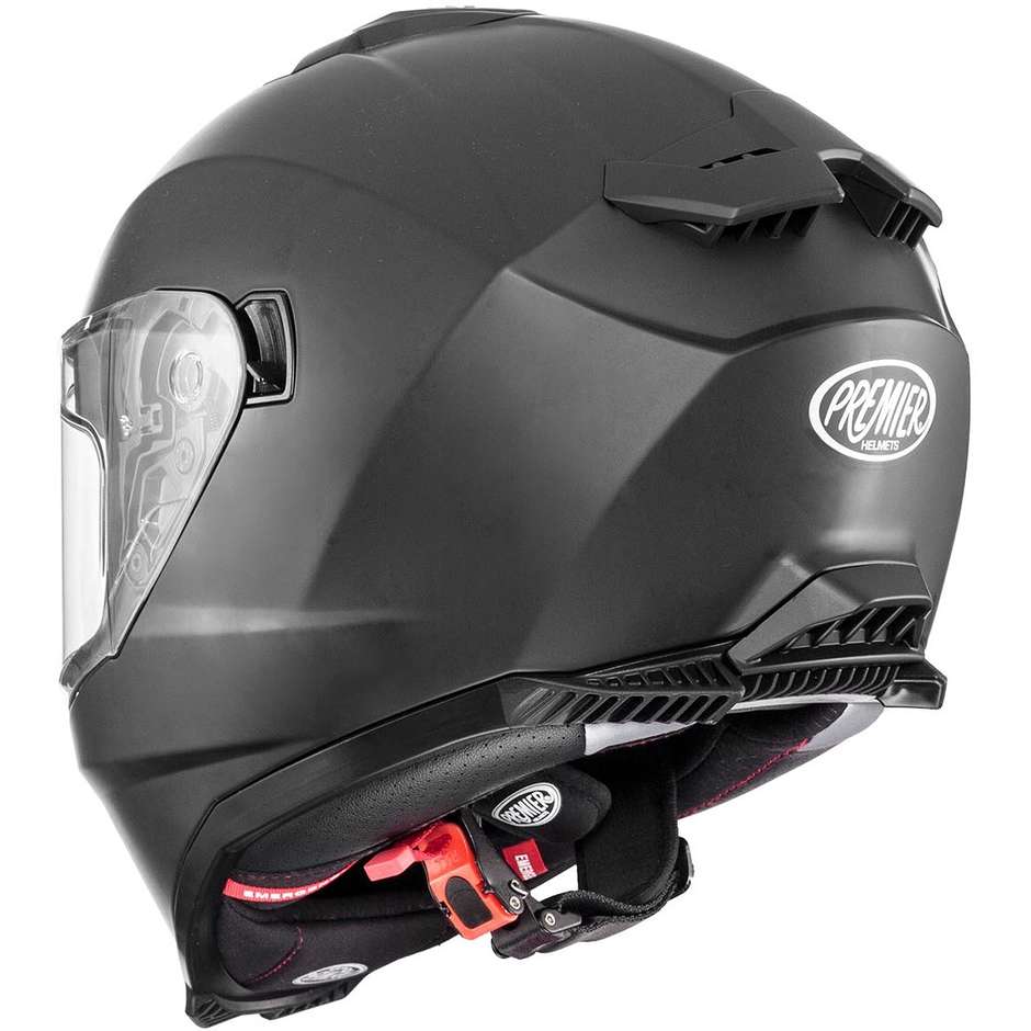 Casque de moto intégral Premier TYPHOON U9BM Matt Black