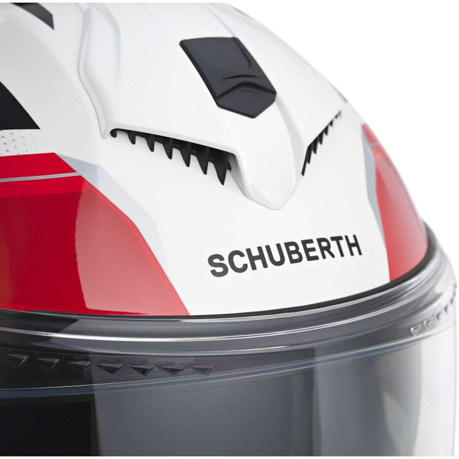 Casque de moto intégral Schuberth S3 APEX Touring blanc