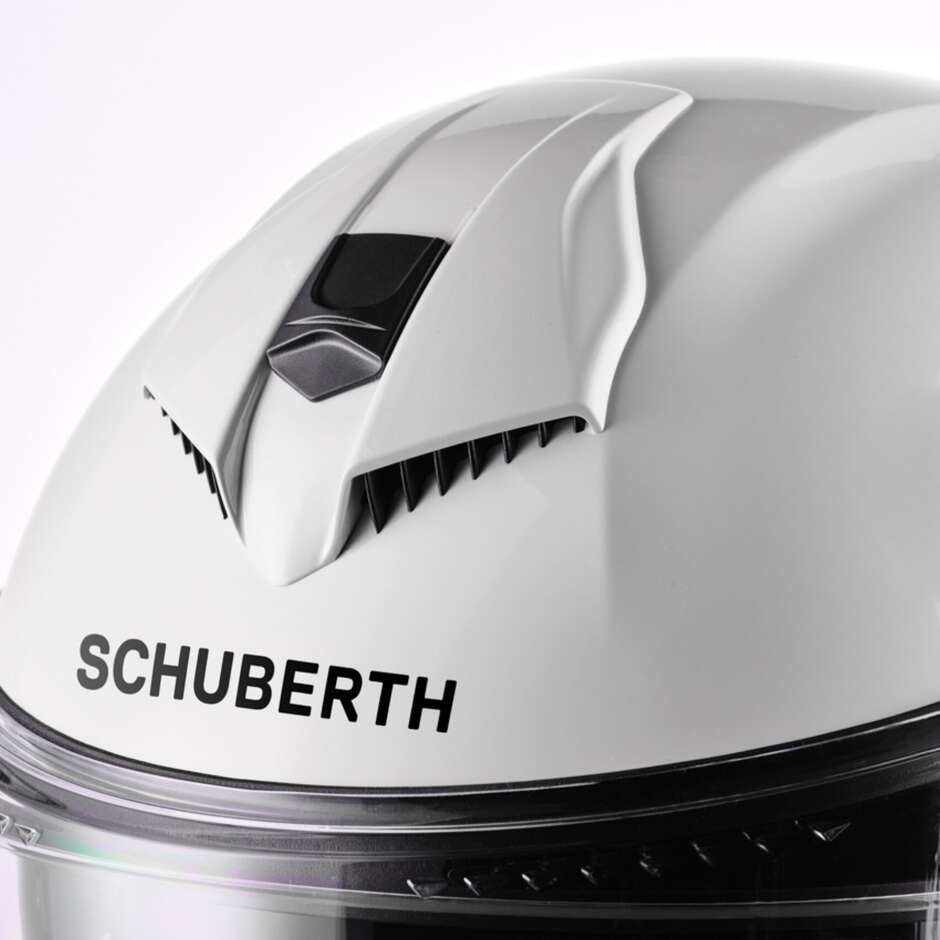 Casque de moto intégral Schuberth S3 Touring blanc brillant