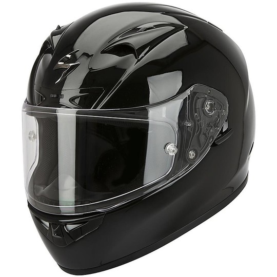 Casque de moto intégral Scorpion Exo-710 Air Solid Black