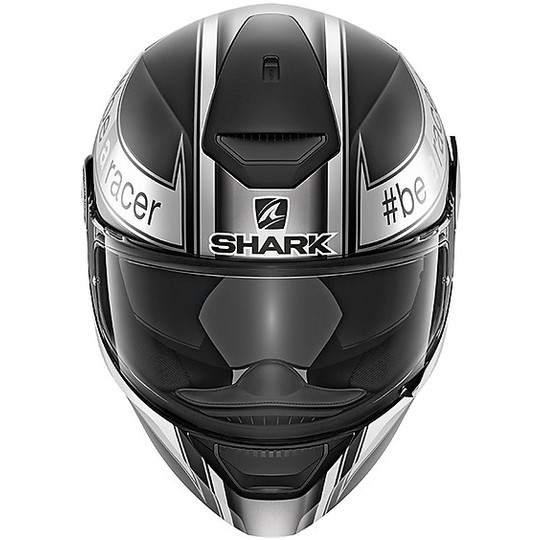 Casque de moto intégral Shark D-SKWAL SAM LOWES Noir Anthracite Blanc