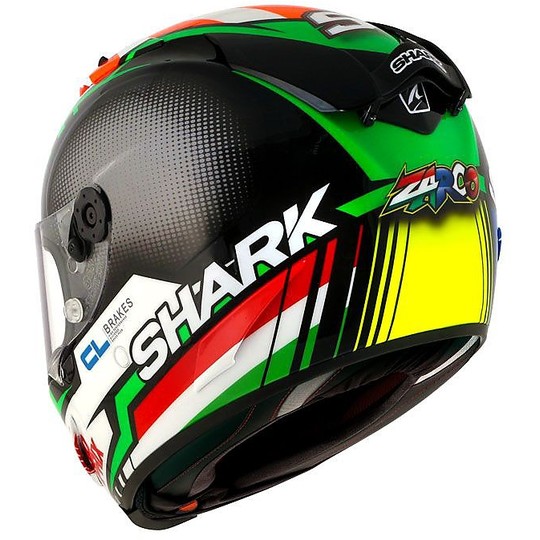 Casque de moto intégral Shark Race-R Pro DEAGER Noir
