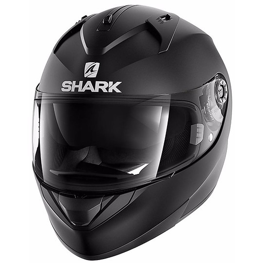 Casque de moto intégral Shark RIDILL Blank Mat Matt Black