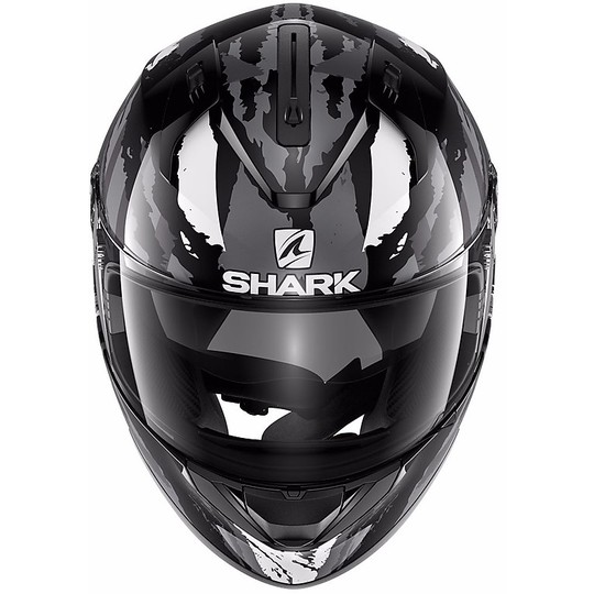 Casque de moto intégral Shark RIDILL OXYD Noir Blanc