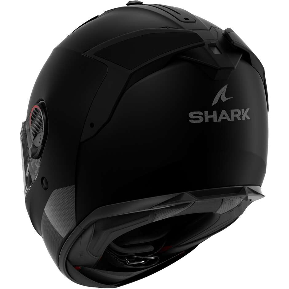 Casque de moto intégral Shark SPARTAN GT PRO BLANK Matt Black Matt