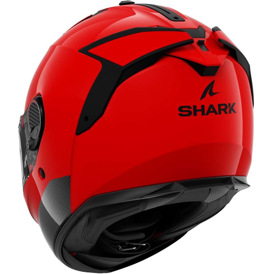 Casque de moto intégral Shark SPARTAN GT PRO BLANK Rouge