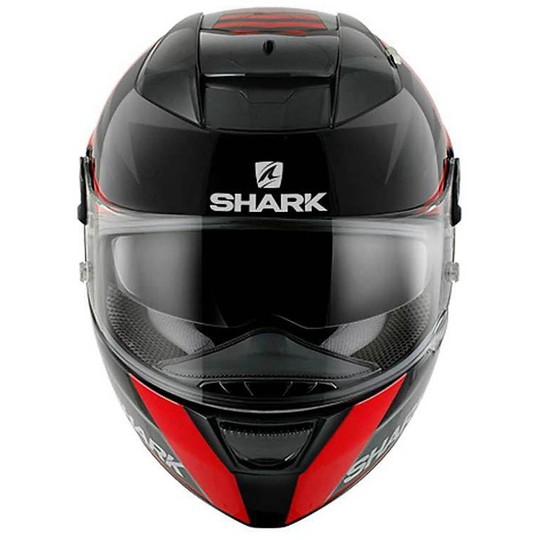 Casque de moto intégral Shark SPEED-R 2 TEXAS Noir Anthracite Rouge