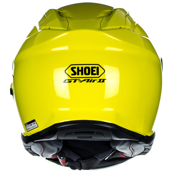Casque de moto intégral Shoei GT-AIR II Jaune brillant