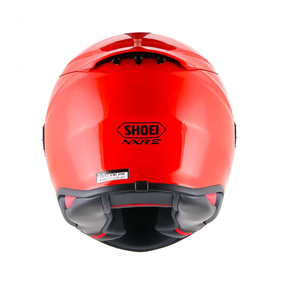 Casque de moto intégral Shoei NXR 2 Shine Red