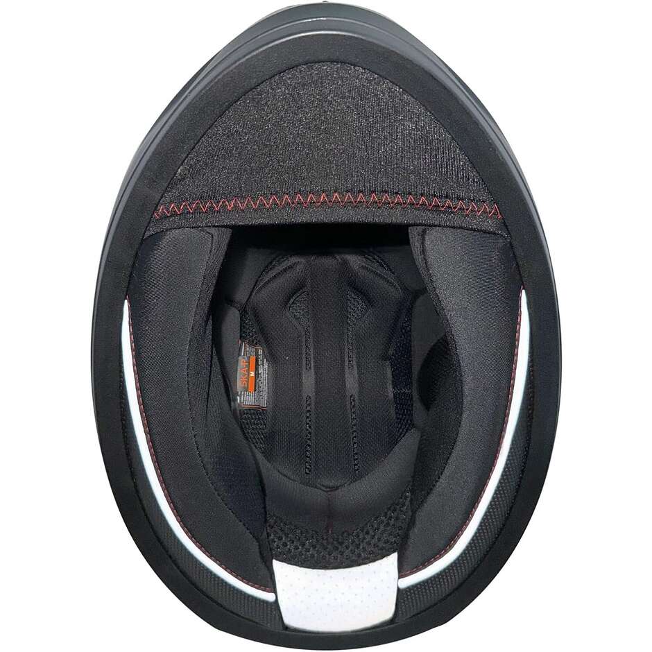 Casque de moto intégral Ska-P 3MHG SPEEDER SPORT rouge mat jaune