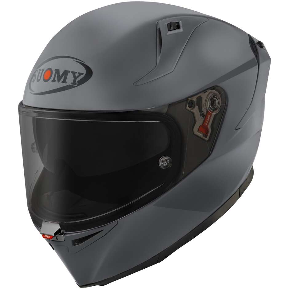 Casque de moto intégral Suomy SPEEDSTAR 2 PLAIN GRL gris
