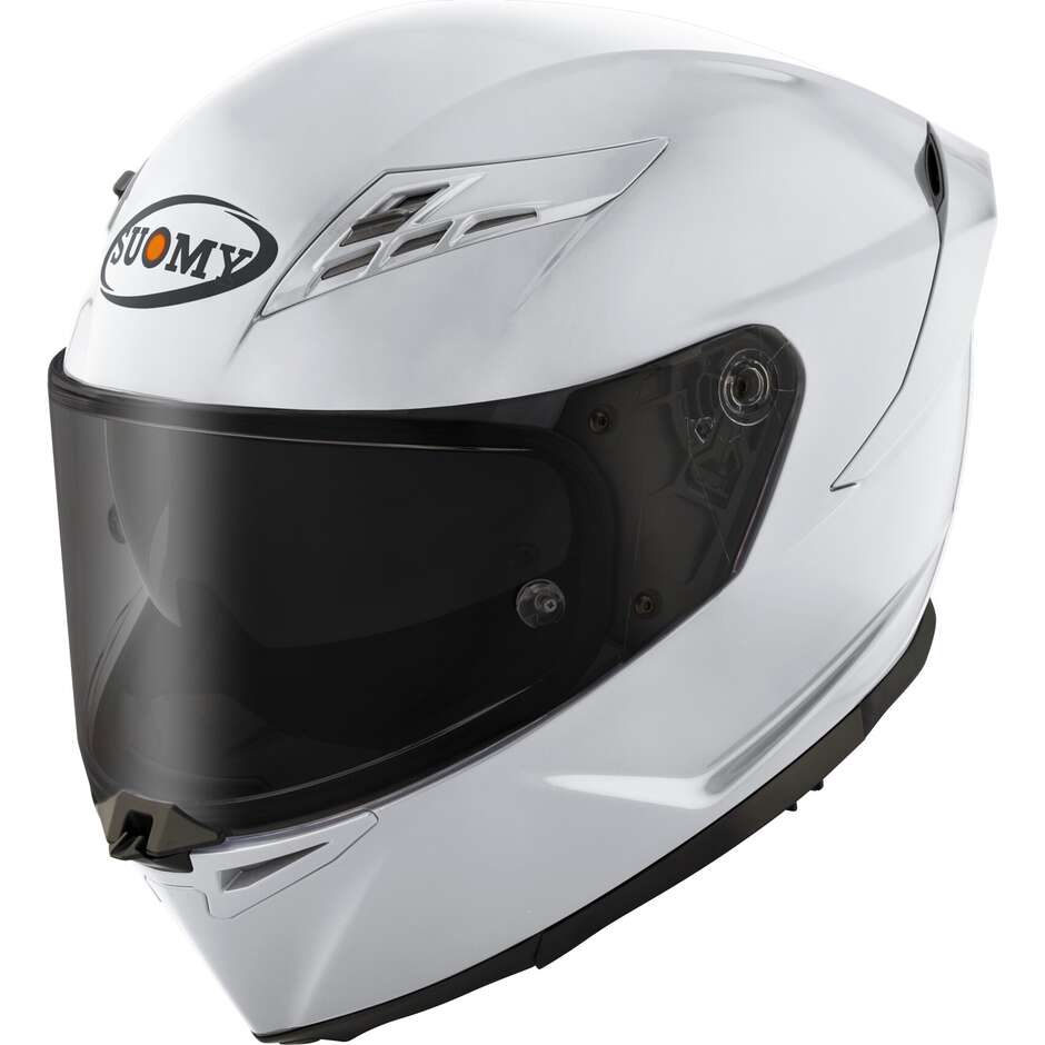 Casque de moto intégral Suomy STELLAR 2 PLAIN blanc