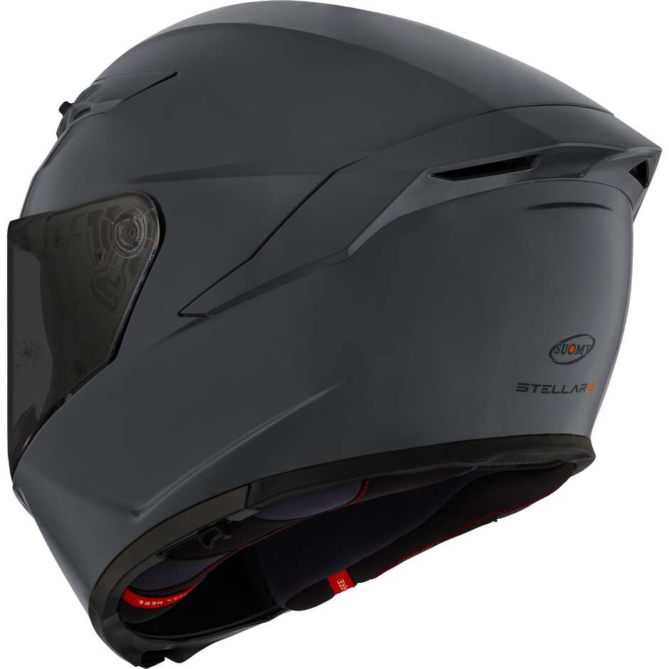Casque de moto intégral Suomy STELLAR 2 PLAIN noir mat