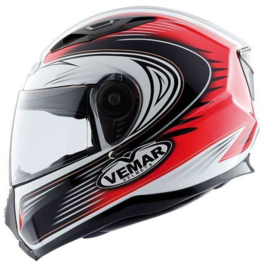Casque de moto intégral Vemar Geo Pro en coloriage Fibre Carbotech F801 TRICOLOR ITALIE Nouveauté absolue