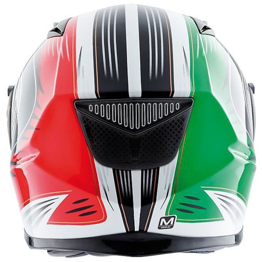 Casque de moto intégral Vemar Geo Pro en coloriage Fibre Carbotech F801 TRICOLOR ITALIE Nouveauté absolue