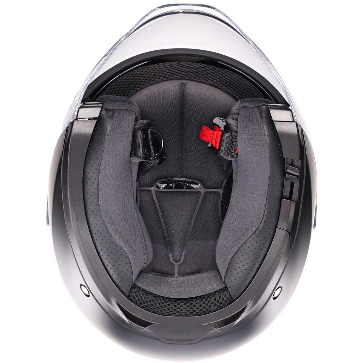 Casque De Moto Jet Pour Femmes Avec Deux Miroirs Casques
