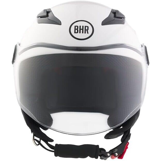 Casque de moto jet blanc BHR 838 ENFANTS Vente en Ligne - Outletmoto.eu
