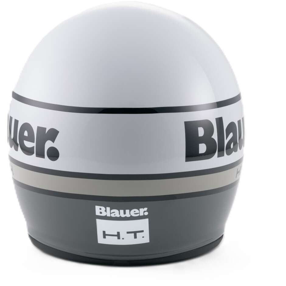 Casque de moto jet Blauer Pilot 4.0 blanc gris