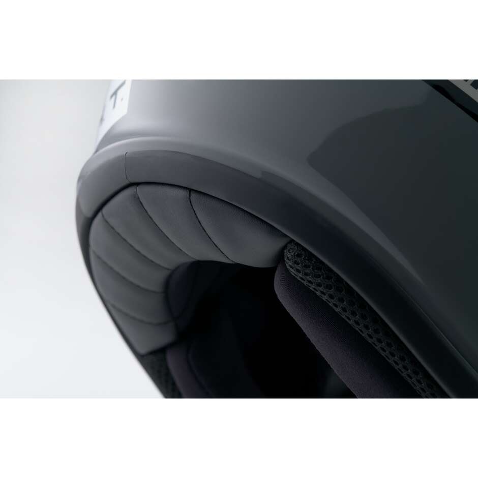 Casque de moto jet Blauer Pilot 4.0 blanc gris