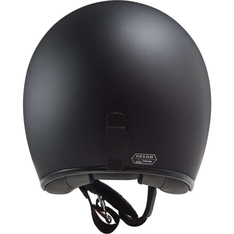 Casque de moto Jet Cafe Racer Ls2 OF601 BOB 2 Noir Mat