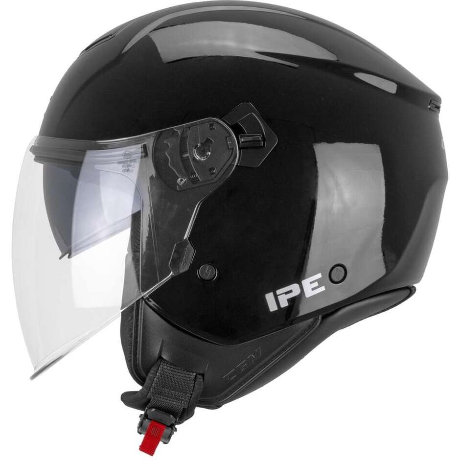 Casque de moto jet CGM 126A IPE MONO Noir